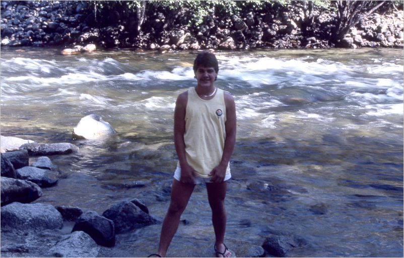 The Yellowstone River we rafted
